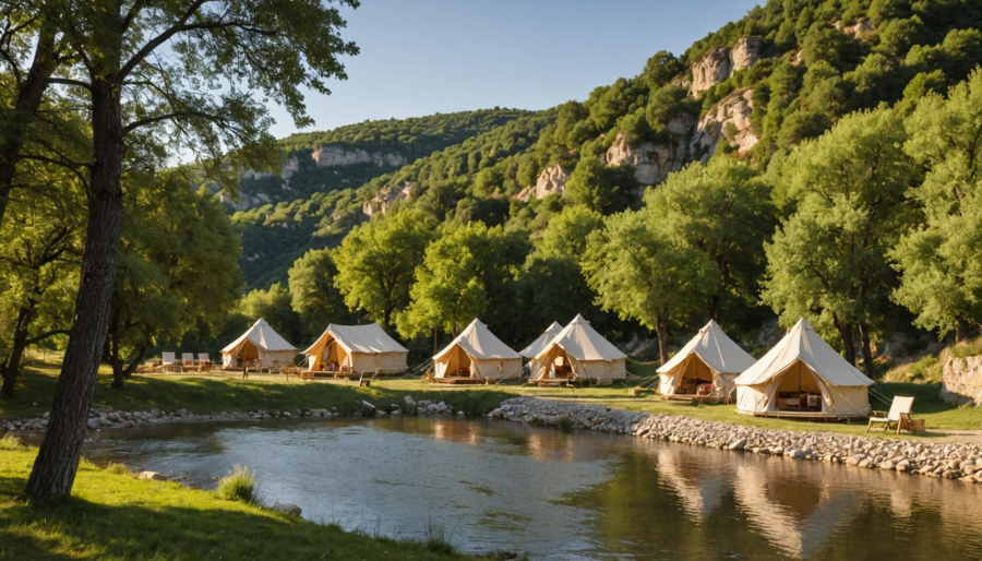 Camping 4 étoiles en ardèche : services et confort