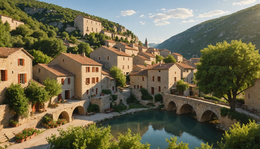 Les villages de caractère en ardèche à visiter absolument avec le camping le pommier