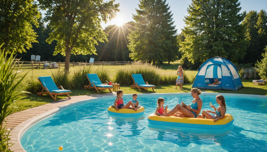 Profiter d’un séjour en famille dans un camping avec piscine en dordogne